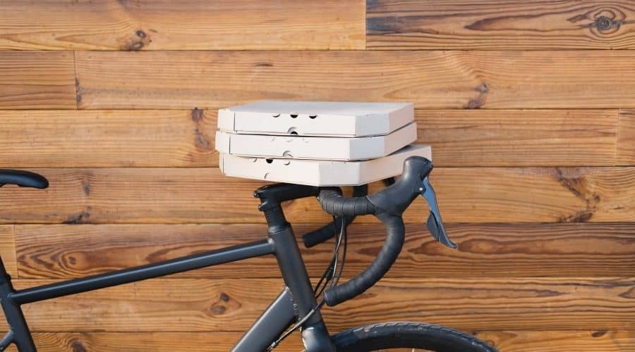 How To Carry A Pizza On A Bicycle