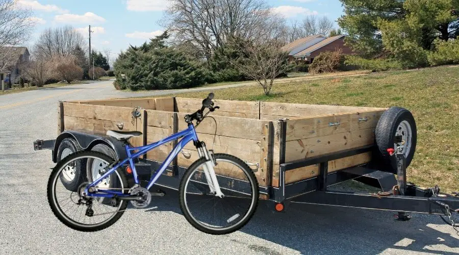 How To Tie Down A Bicycle On A Trailer
